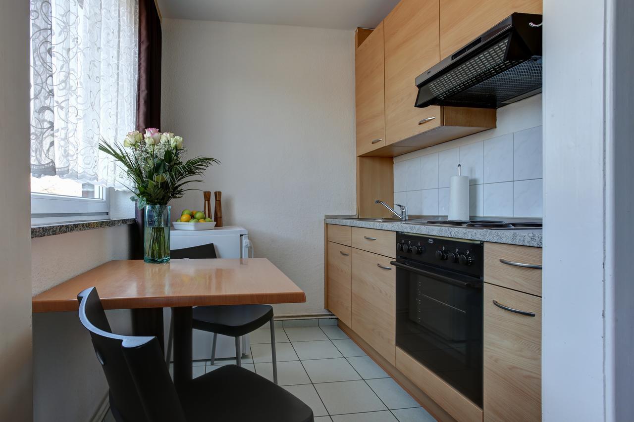 Boardinghouse Mundsburg Aparthotel ฮัมบูร์ก ภายนอก รูปภาพ